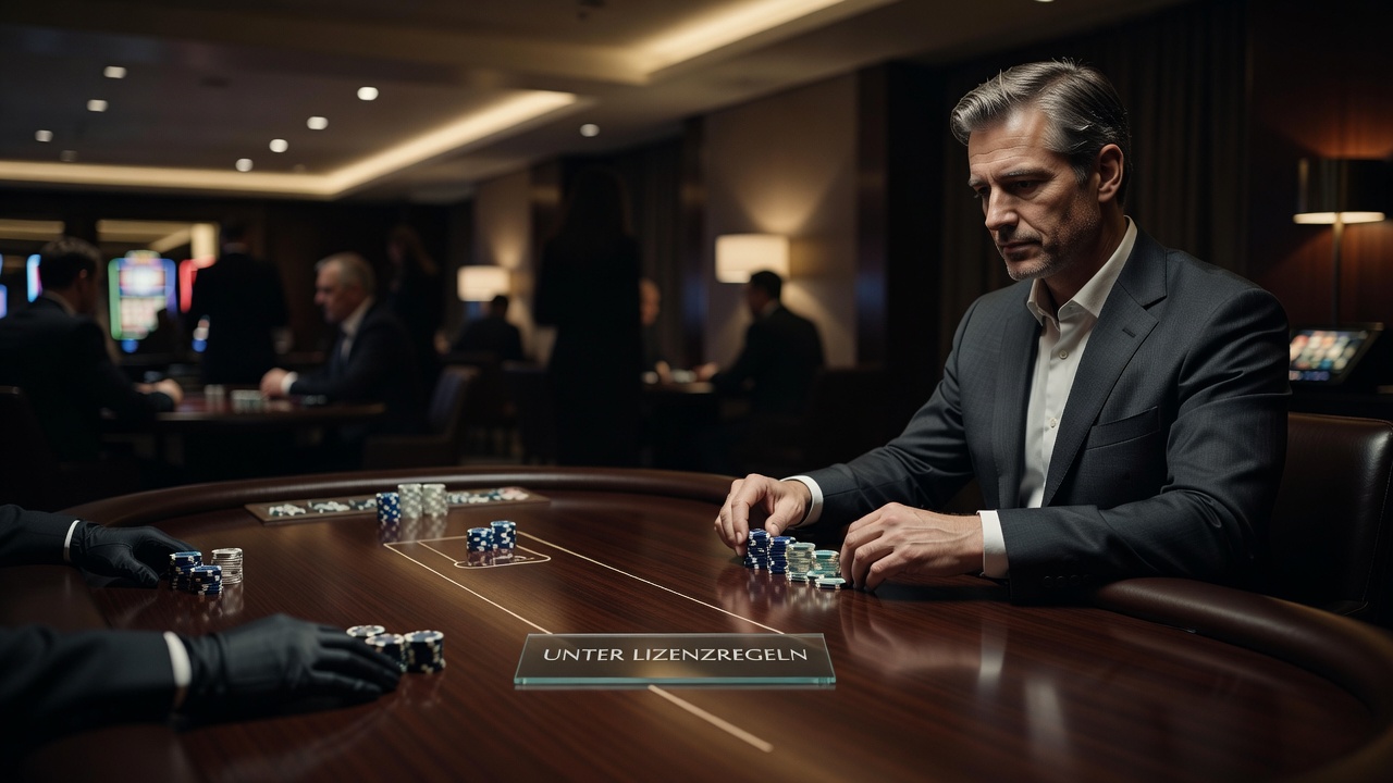 Live-Dealer-Baccarat-Tisch mit Fokus auf Atmosphäre und Spielerinteraktion unter deutschen Lizenzbedingungen