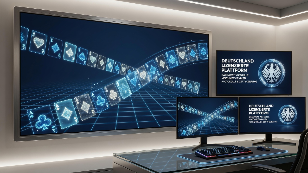 Darstellung virtueller Shuffle-Mechanismen in Baccarat auf lizenzierten Plattformen