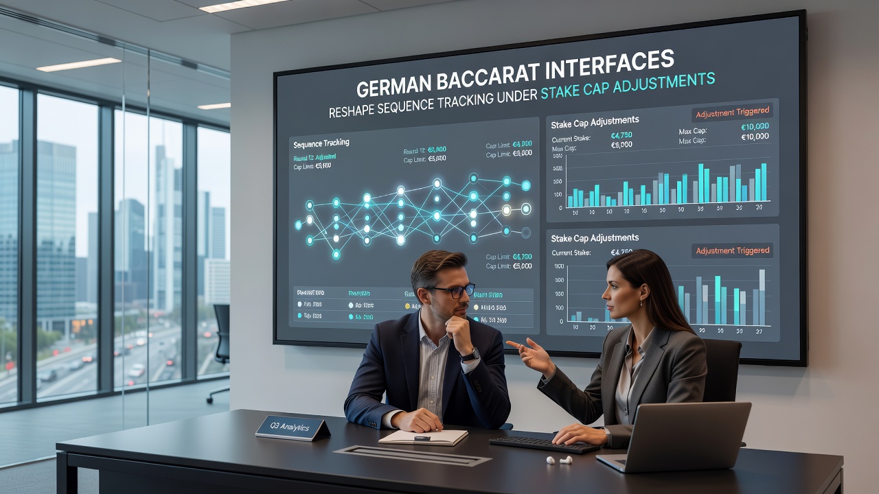 Aktualisierte Baccarat-Oberfläche mit Sequenz-Tracking-Funktionen und Stake-Cap-Integration