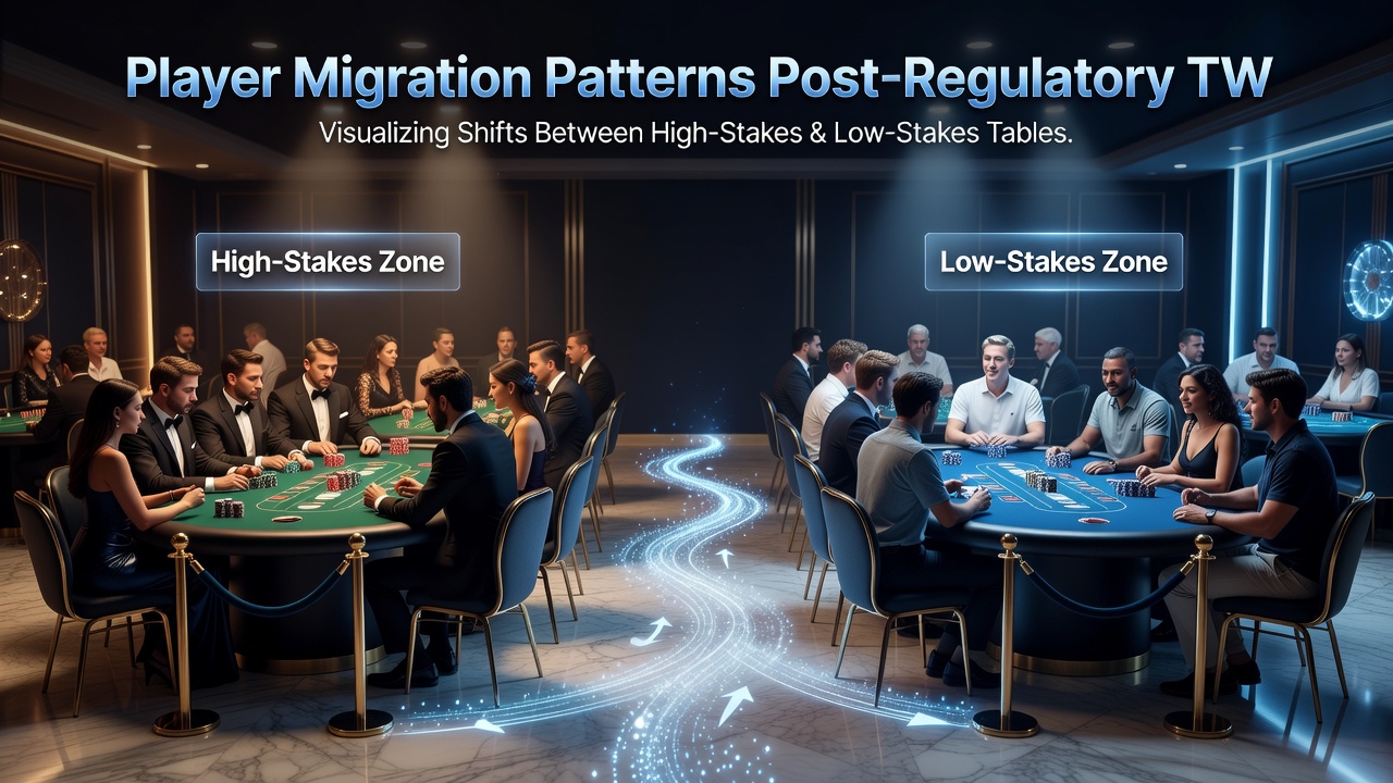 Detaillierte Ansicht von Baccarat-Tischmigrationen und Spielerflüssen nach Regulierungsänderungen