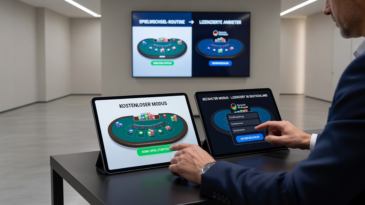 Wechsel zwischen Baccarat-Modi und Anpassung der Spielerroutinen