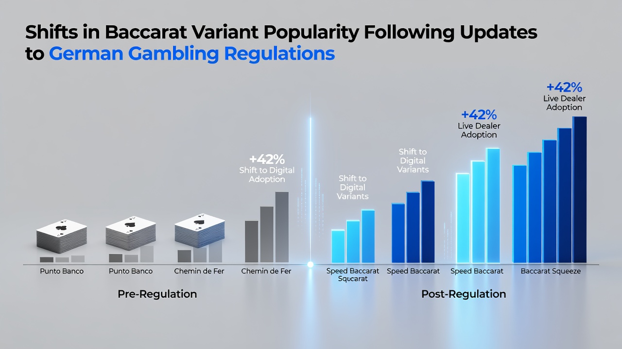 Baccarat-Tische in deutschen Online-Casinos zeigen veränderte Spielerpräferenzen nach den Regulierungsupdates